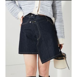 fetico WOOL BARATHEA FRILLED MINI SKIRT スカート スカート
