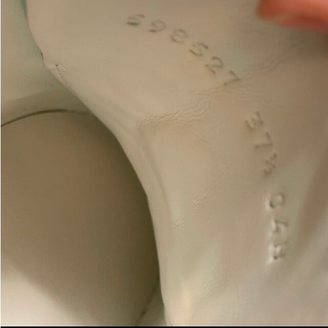 GUCCI インターロッキングGレザースニーカー グリーン 37 1/2 新品