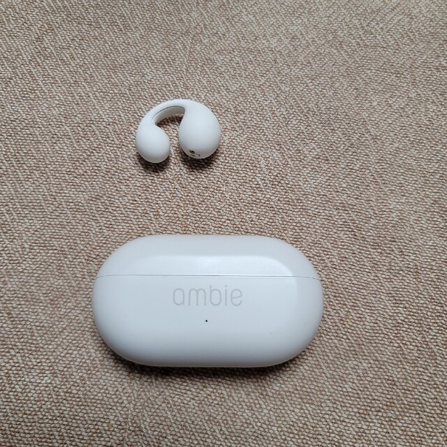 ambie AM-TW01 ワイヤレスイヤホン ホワイト