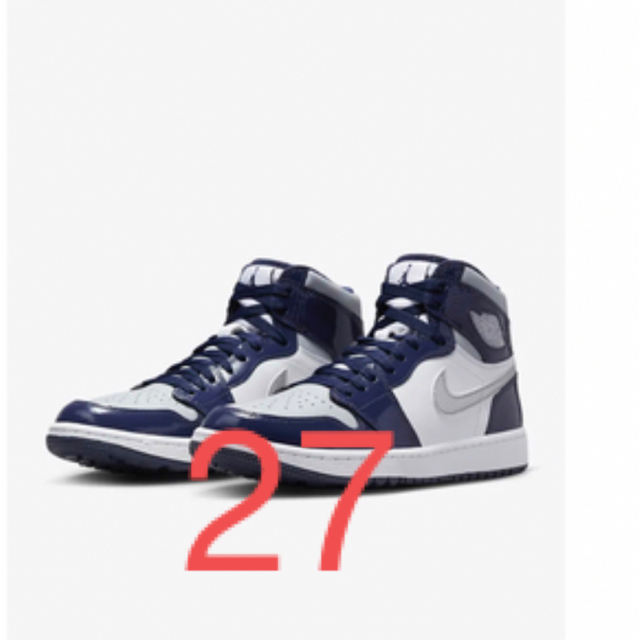 NIKE(ナイキ)のAir Jordan 1 High Golf  Midnight Navy メンズの靴/シューズ(スニーカー)の商品写真