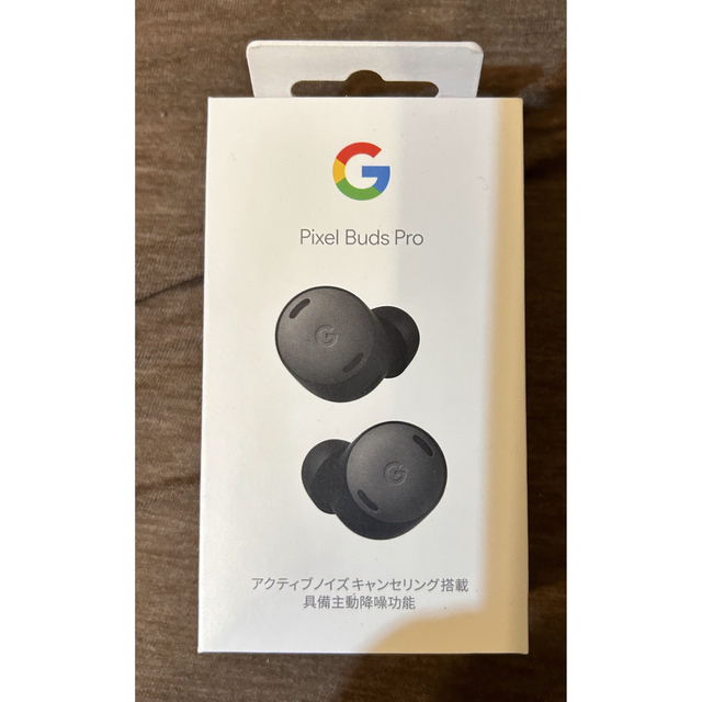 Google Pixel(グーグルピクセル)のGoogle Pixel Buds Pro GA03201-JP チャコール スマホ/家電/カメラのオーディオ機器(ヘッドフォン/イヤフォン)の商品写真