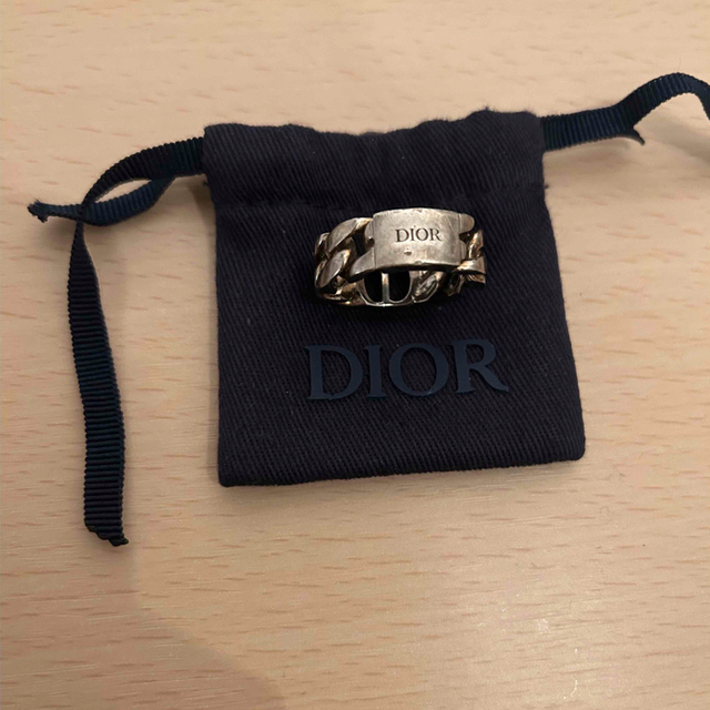 Dior(ディオール)のクリスチャンディオール　CD　アイコンチェーンリンクリング メンズのアクセサリー(リング(指輪))の商品写真