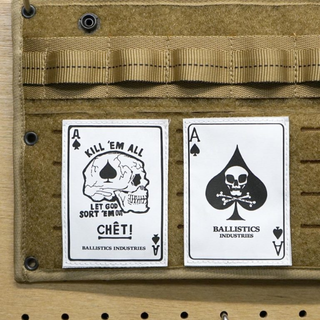 新品 BALLISTICS CARD WAPPEN SET ワッペン ベルクロ(その他)