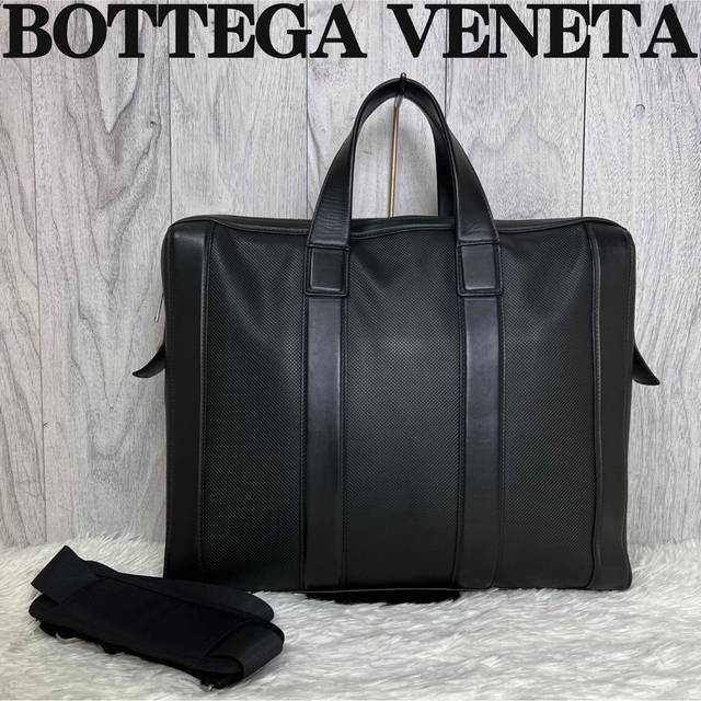 Bottega Veneta(ボッテガヴェネタ)の人気定番♡美品♡ボッテガヴェネタ マルコポーロ 2way ビジネスバッグ メンズのバッグ(ビジネスバッグ)の商品写真