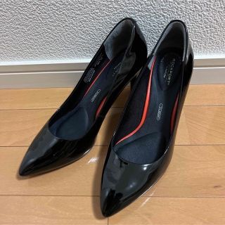 ロックポート(ROCKPORT)の【美品】ロックポート エナメルパンプス　ポインテッドトゥ　24.0(ハイヒール/パンプス)