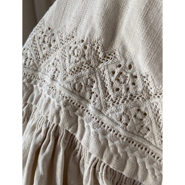 スーパーセール期間限定 希少 ルーマニア刺繍 アンティーク ブラウス