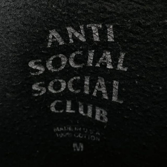 ANTI SOCIAL SOCIAL CLUB - 《定番モデル》ASSC☆バックプリント ...