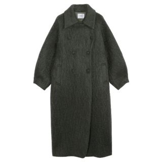 アメリヴィンテージ(Ameri VINTAGE)のDEFORMATION COLLAR SHAGGY COAT(ロングコート)