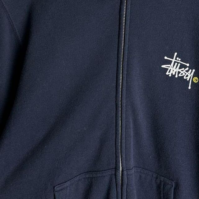 NBK420@ Stussy ビックロゴ スウェットパーカー フーディーM