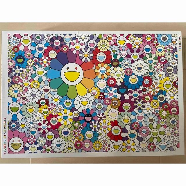 Flower Jigsaw Puzzle 村上隆 フラワー ジグソーパズル 2個 www ...