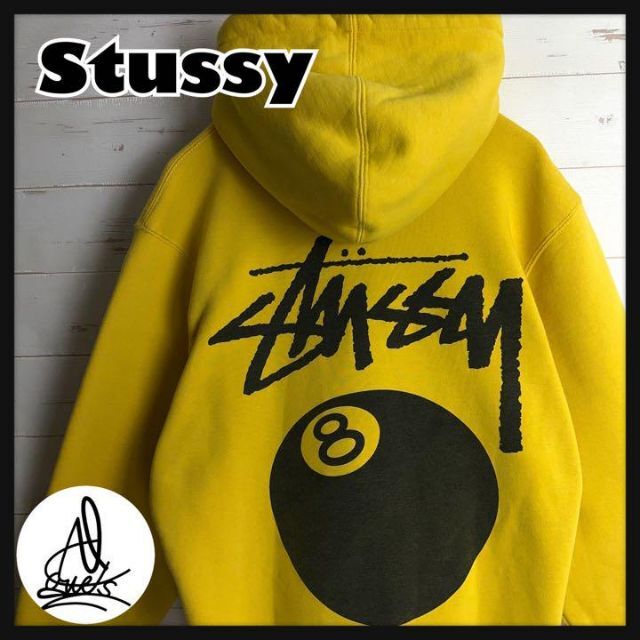 大人気定番【新品タグ付】STUSSY 8BALL CREWトレーナー　パーカー