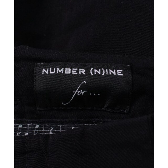 NUMBER (N)INE(ナンバーナイン)のNUMBER NINE ナンバーナイン パンツ（その他） 46(M位) 黒 【古着】【中古】 メンズのパンツ(その他)の商品写真