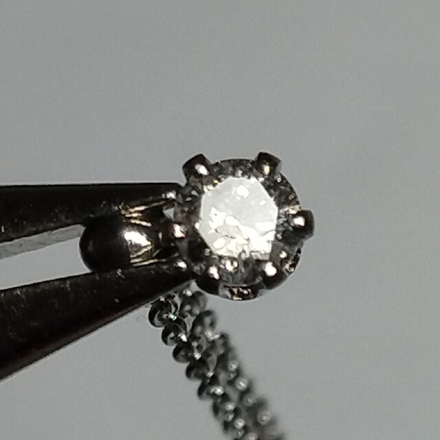 flower様　ダイヤモンド　ネックレス ハンドメイドのアクセサリー(ネックレス)の商品写真