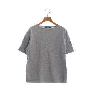 セントジェームス(SAINT JAMES)のSAINT JAMES Tシャツ・カットソー 3 1/2(SM位) グレー 【古着】【中古】(カットソー(半袖/袖なし))