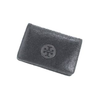 トリーバーチ(Tory Burch)のTORY BURCH トリーバーチ カードケース - 黒 【古着】【中古】(名刺入れ/定期入れ)