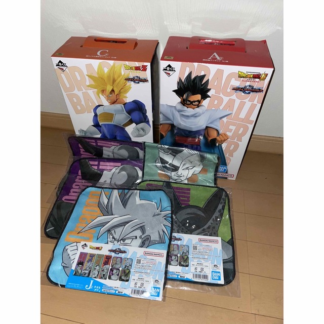 ドラゴンボール　一番くじ　A賞 C賞　タオル5枚セット