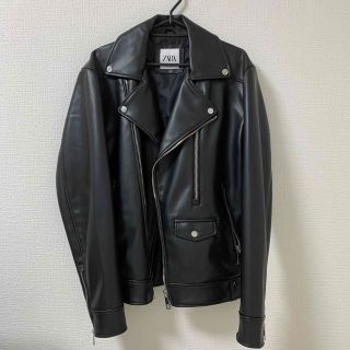 ザラ(ZARA)のZARA ライダースジャケット 革ジャン レザージャケット メンズ(レザージャケット)