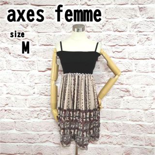 ちい様向け確認用【M】axes femme アクシーズファム ワンピース(ミニワンピース)