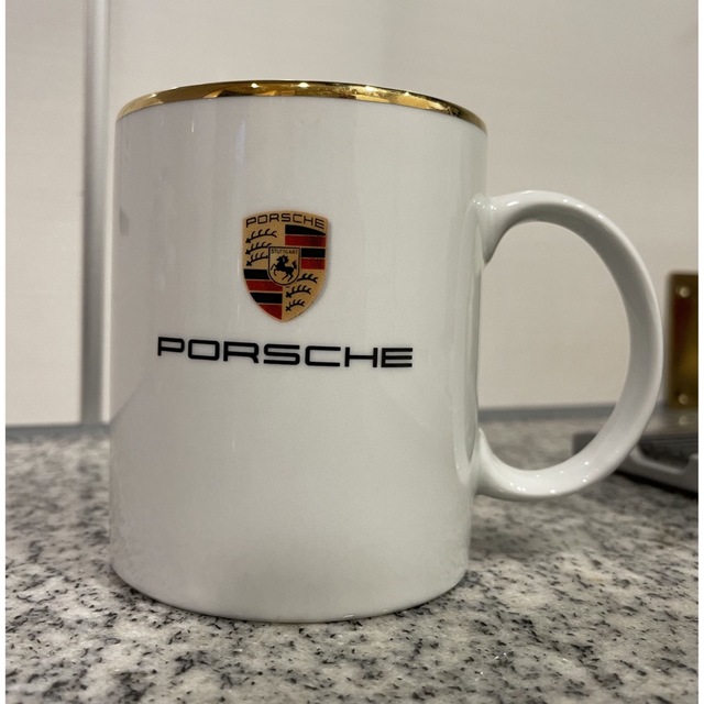 Porsche(ポルシェ)のPORSCHE ポルシェ　マグカップ インテリア/住まい/日用品のキッチン/食器(グラス/カップ)の商品写真