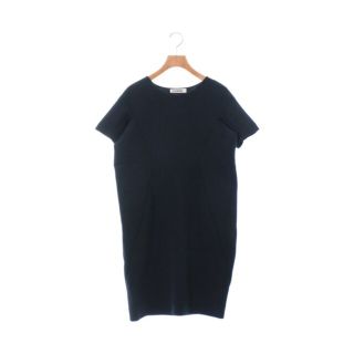 ジルサンダー(Jil Sander)のJIL SANDER ジルサンダー ワンピース 34(XXS位) 紺 【古着】【中古】(ひざ丈ワンピース)