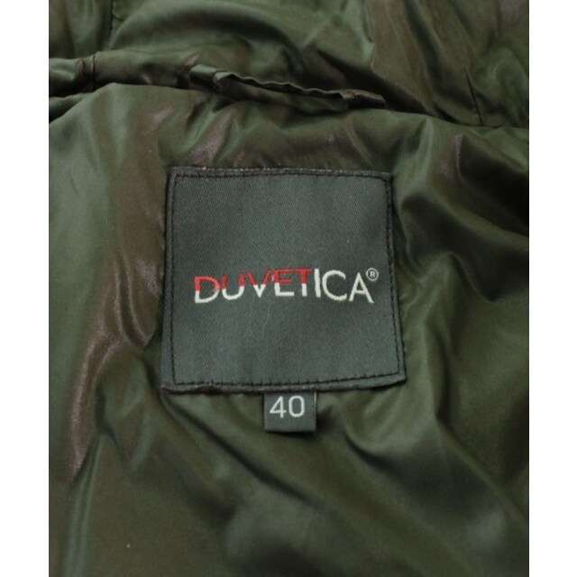 DUVETICA - DUVETICA ダウンジャケット/ダウンベスト 40(M位) カーキ 【古着】【中古】の通販 by RAGTAG