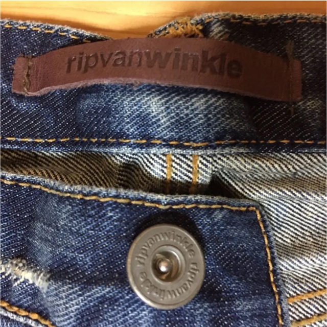 ripvanwinkle(リップヴァンウィンクル)の【美 used】ripvanwinkle  デニム ジーンズ　フェードインディゴ メンズのパンツ(デニム/ジーンズ)の商品写真