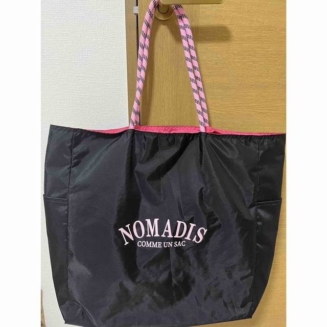 NOMADIS>SAC ロゴ リバーシブル トートバッグ L お得に買い物できます ...