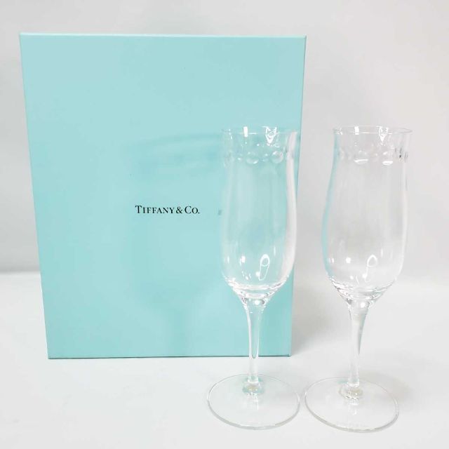 TIFFANY&Co ティファニー スウィングシャンパン ペアグラス　未使用品