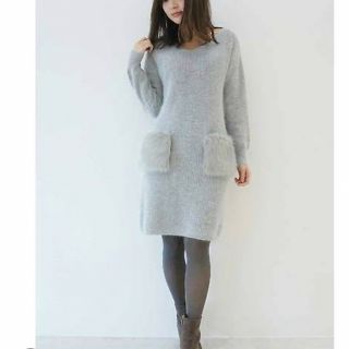 プロポーションボディドレッシング(PROPORTION BODY DRESSING)のプロポーションボディドレッシング　ニットワンピース(ひざ丈ワンピース)