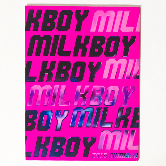 MILKBOY(ミルクボーイ)の新品★MILKBOY【カタログ】2019年★SUMMER★ノベルティ★非売品 エンタメ/ホビーのコレクション(ノベルティグッズ)の商品写真