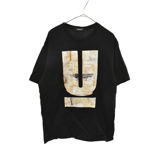 UNDERCOVER アンダーカバー 21SS 30TH ANNIVERSARY ロゴプリントデザイン 半袖 Tシャツ カットソー ブラック UCZ9813 - 0