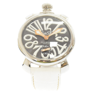 ガガミラノ MANUALE 48MM 腕時計 GAG-501402S-BRW  2年