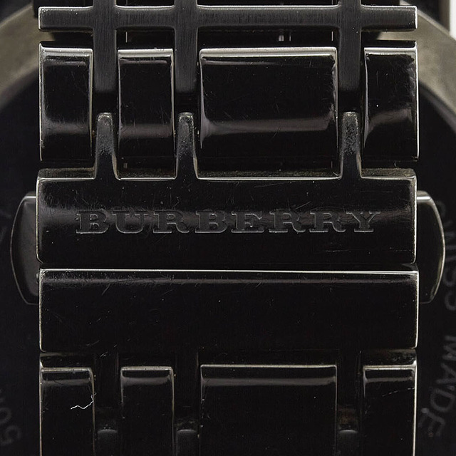 BURBERRY(バーバリー)のバーバリー ヘリテージ クロノグラフ デイト 腕時計 BU1373 クオーツ ブラック文字盤 ステンレススチール メンズ BURBERRY 【1-0083750】 メンズの時計(腕時計(アナログ))の商品写真