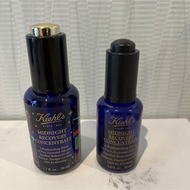 昨年11月頃残量キールズ ミッドナイトボタニカル コンセントレート 50ml+30ml