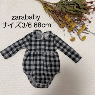 ザラキッズ(ZARA KIDS)のzarababy zaramini ザラベビー　ロンパース (ロンパース)