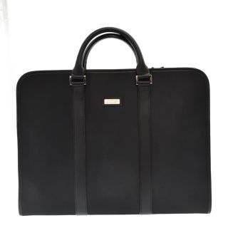 バーバリーブラックレーベル(BURBERRY BLACK LABEL)のBURBERRY BLACK LABEL バーバリー ブラックレーベル レザーハンドルナイロンブリーフケース ハンドバッグ ブラック(その他)