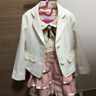 卒園、入学 axes femme KIDS女の子用スーツ