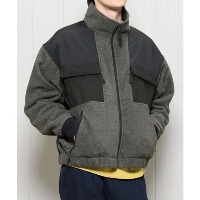 C.E シーイー 日本製 FLEECE ZIP UP JACKET フリースジップアップ