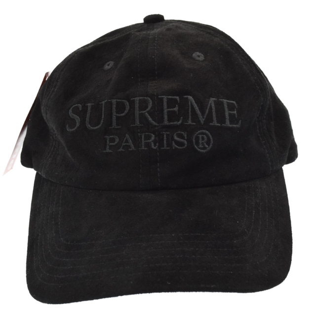 Supreme - SUPREME シュプリーム 20SS Suede 6-Panel PARIS ロゴ 刺繍
