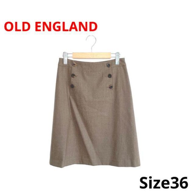 OLD ENGLAND - OLD ENGLAND オールドイングランド ウールスカート 4387