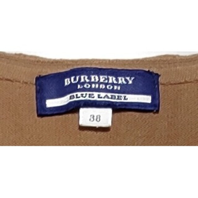 BURBERRY BLUE LABEL(バーバリーブルーレーベル)の【美品】BURBERRY(バーバリー)レディースカーディガン M レディースのトップス(カーディガン)の商品写真