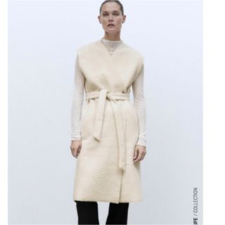 ザラ(ZARA)のZARA テクスチャーベスト(ベスト/ジレ)