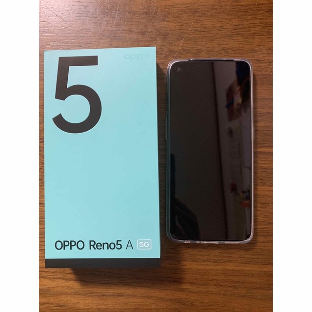 OPPO RENO5 A NA SIMフリー スマートフォン シルバーブラック