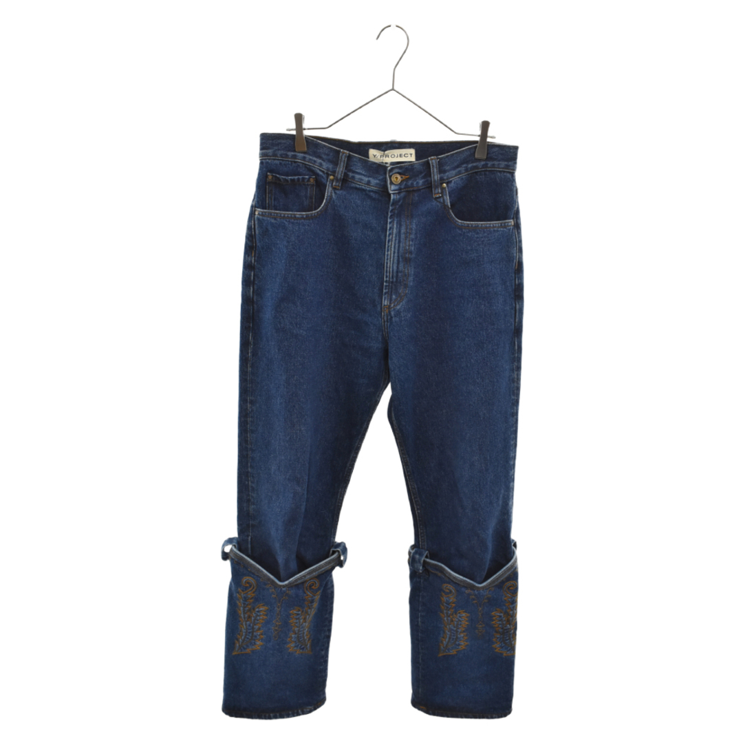 Y/PROJECT ワイプロジェクト COWBOY CUFF JEANS JEAN35-S23 カウボーイ
