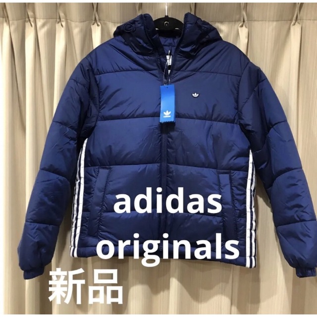 adidas originals 新品未使用 パファージャケット 黒