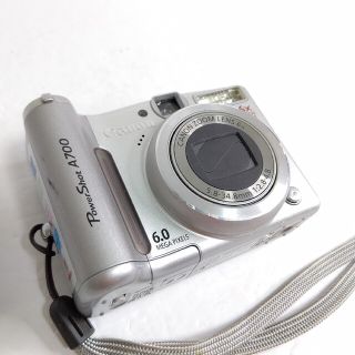 Canon PowerShot A700 美品 キャノン デジタルカメラ 電池式 | tspea.org