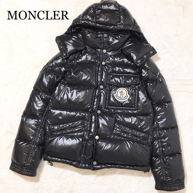 新作モデル 【極美品☆廃盤】モンクレール - MONCLER 0 ブラック