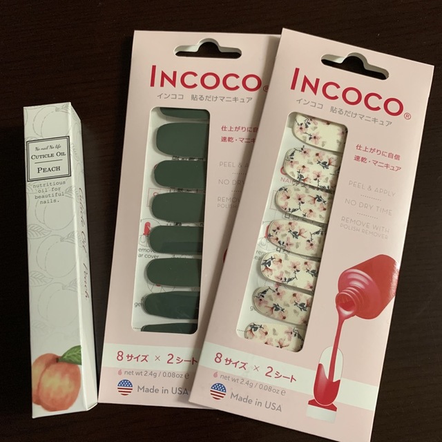 Incoco(インココ)のINCOCO インココ　貼るだけマニキュア コスメ/美容のネイル(ネイル用品)の商品写真