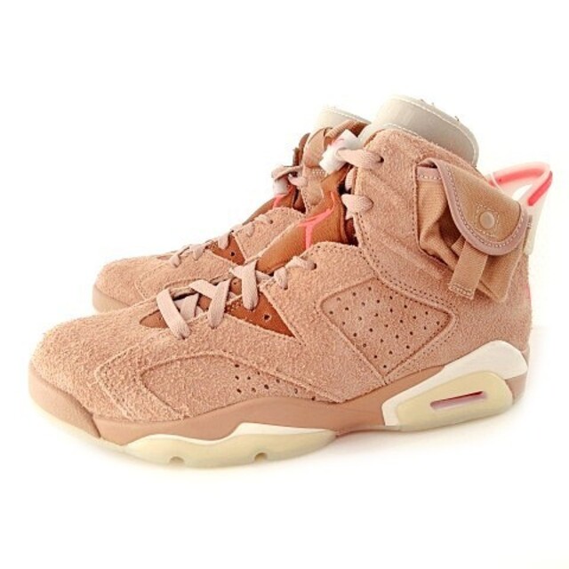 未使用 NIKE Travis Scott × Air Jordan 6 カーキ - www.sorbillomenu.com