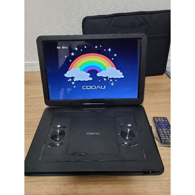 COOAU ポータブルDVDプレーヤー 15.6インチ